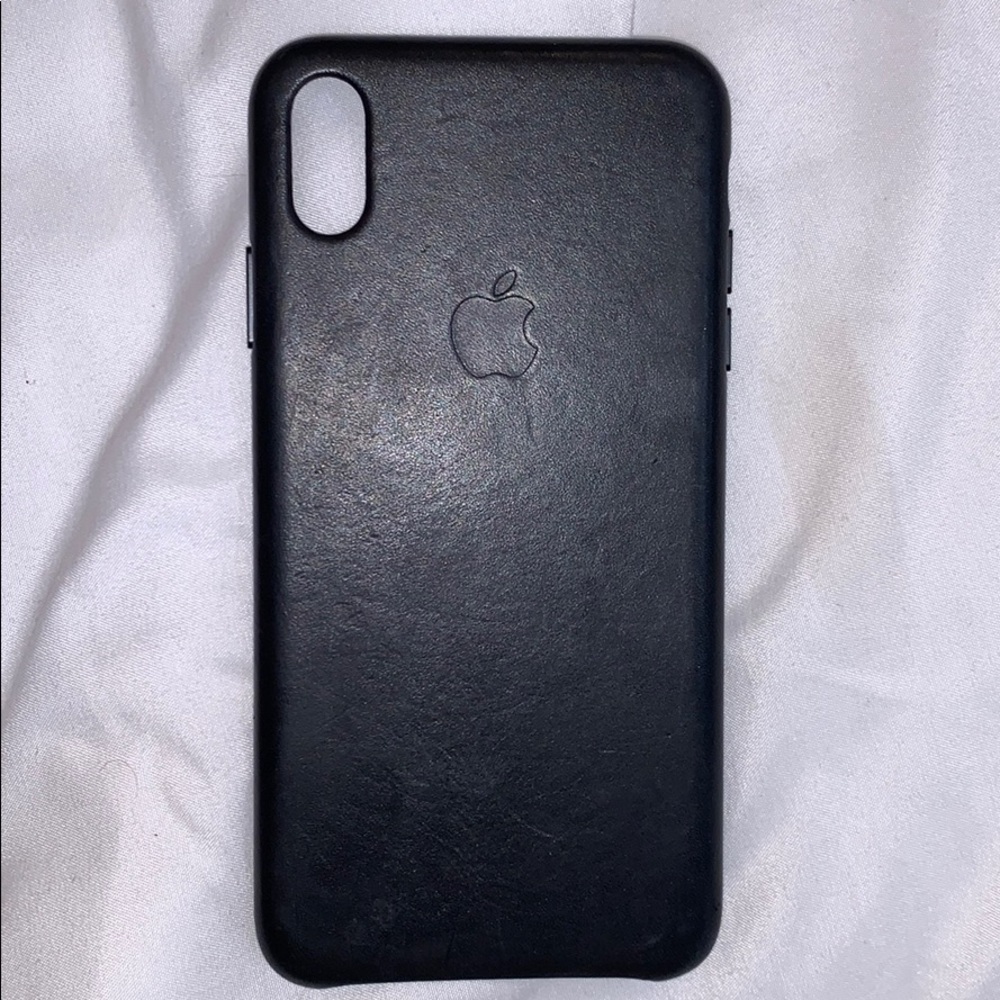 Apple leather iPhone XS Max case